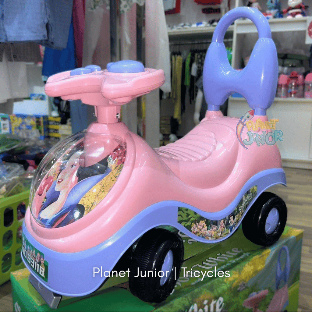 👑 Princess-Themed Kids Tolo Ride-On Car with Music & Horn