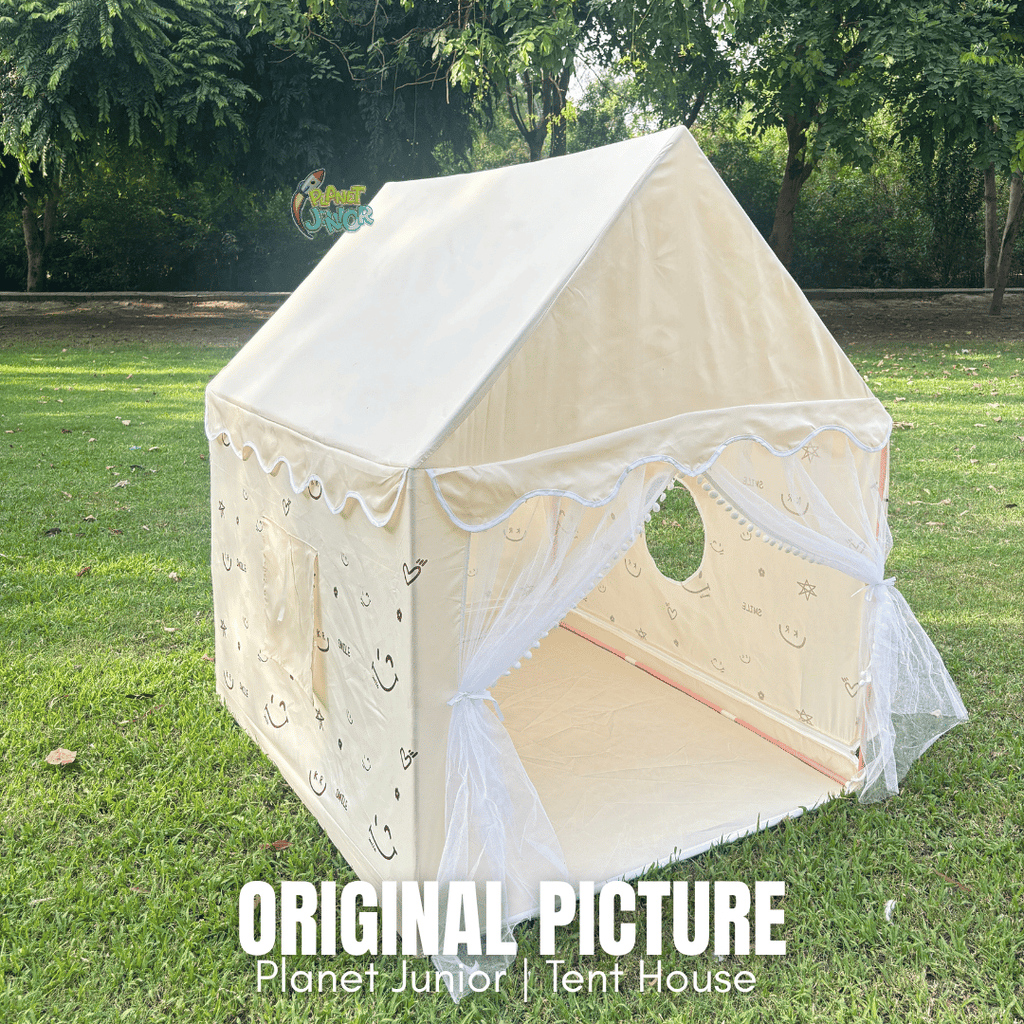🏡 Smiley Playhouse Tent for Kids