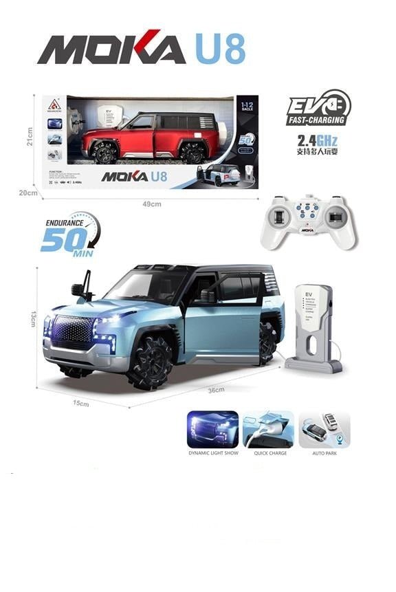 2.4GHz BYD Remote Control EV SUV Moka Electric Car