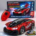 2.4GHz RC Voice Enabled Police Car – Flashing Lights Patrol Interceptor
