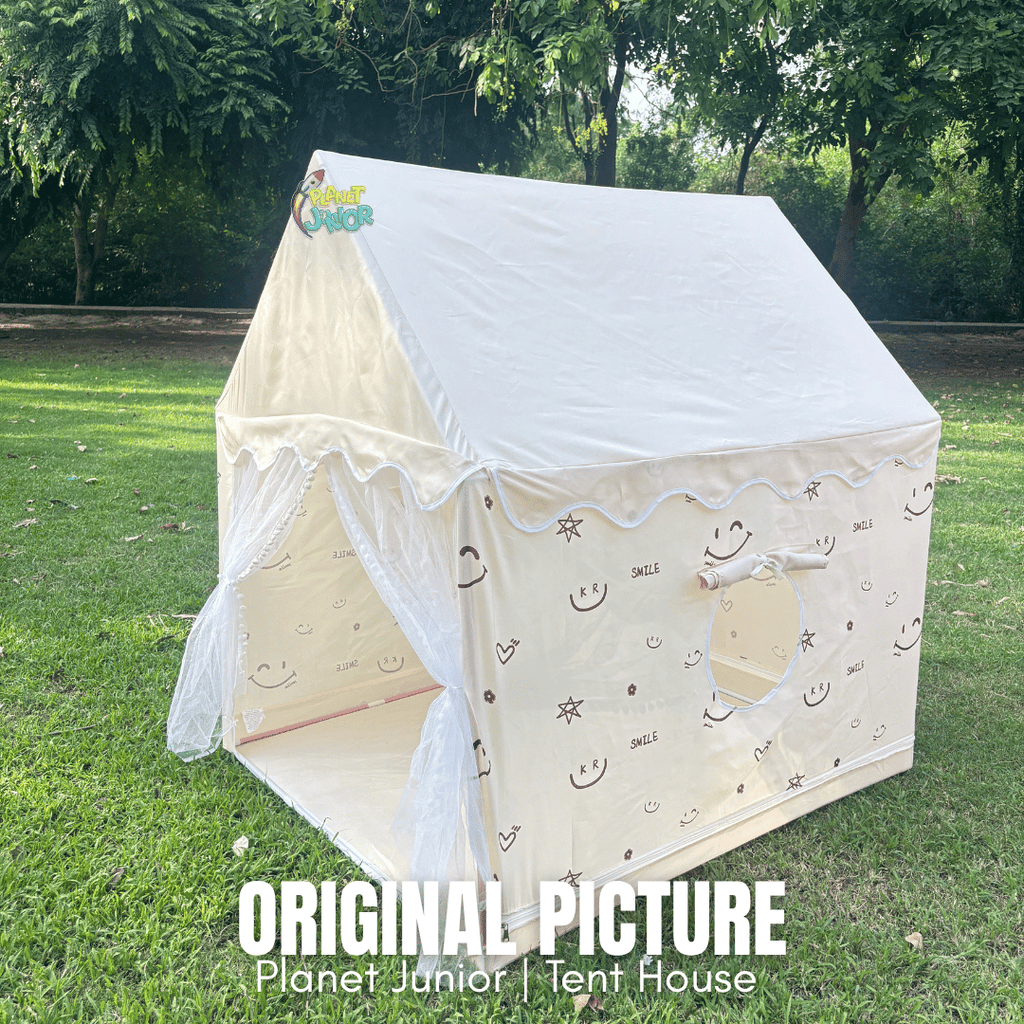 🏡 Smiley Playhouse Tent for Kids