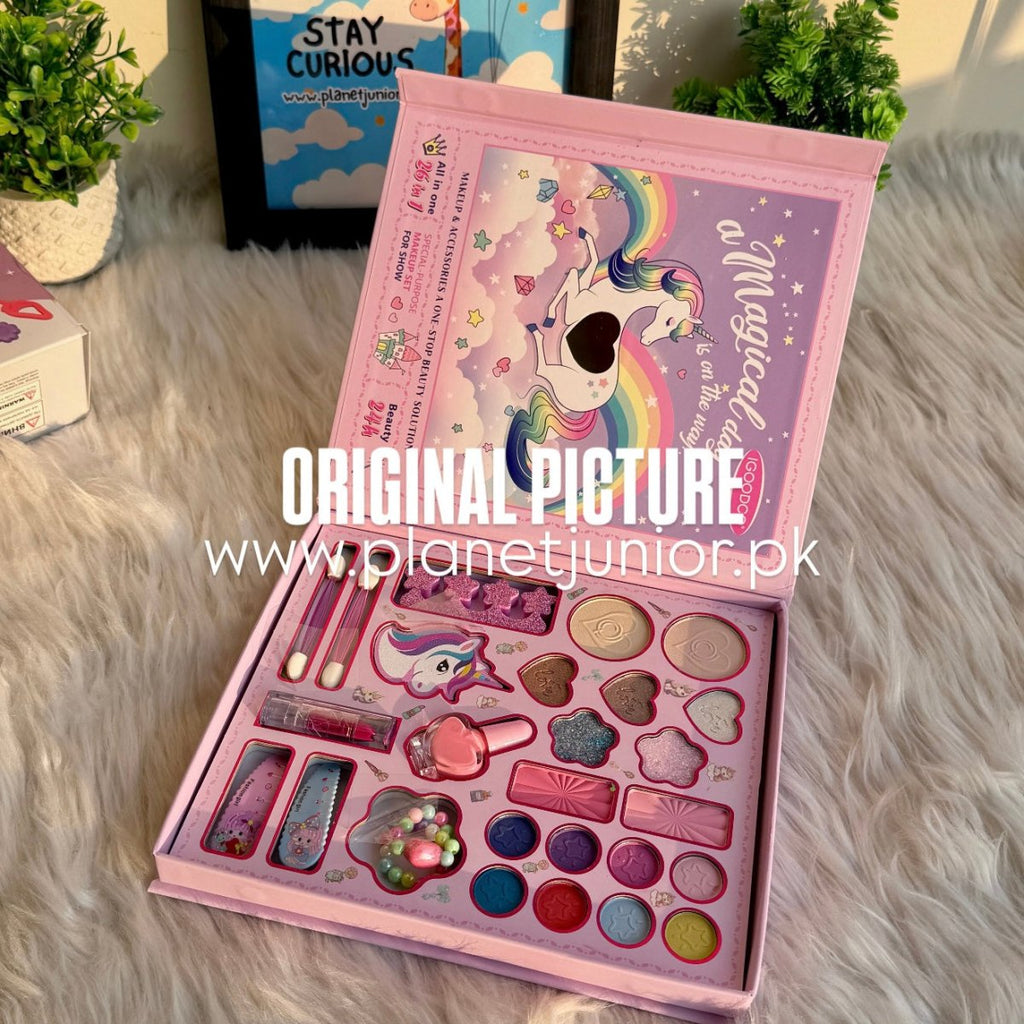26 in 1 Unicorn Magical Makeup & Accessories Set