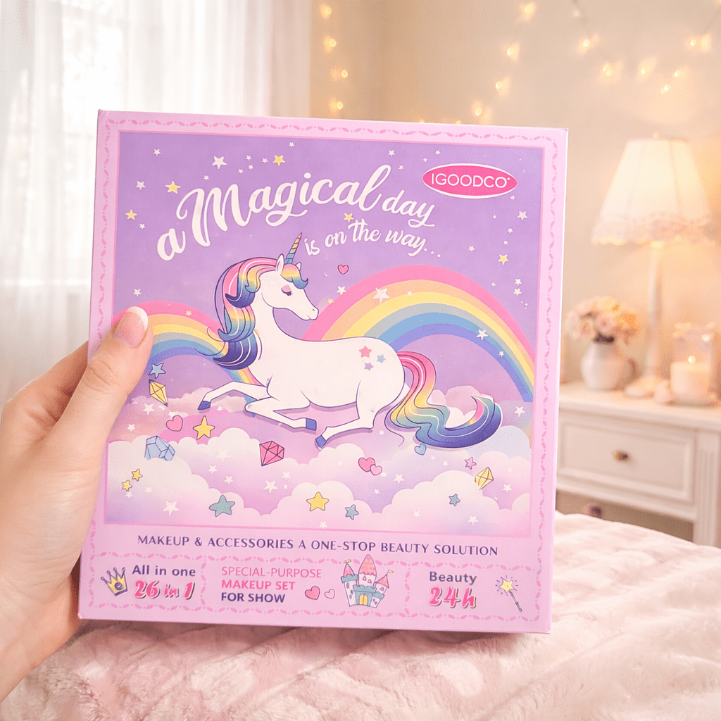 26 in 1 Unicorn Magical Makeup & Accessories Set