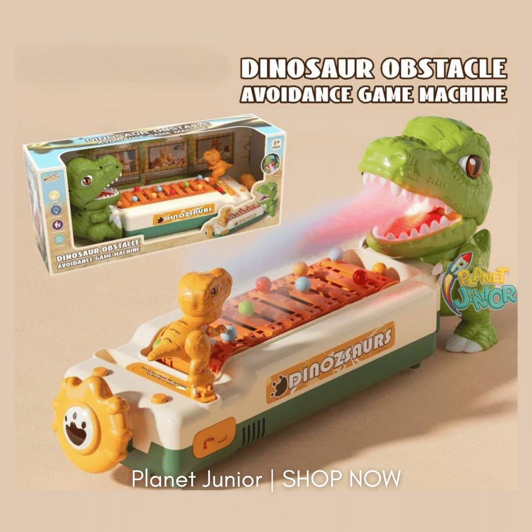 🦖 Dinosaur Obstacle Avoidance Game – Interactive Electronic Dino Playset