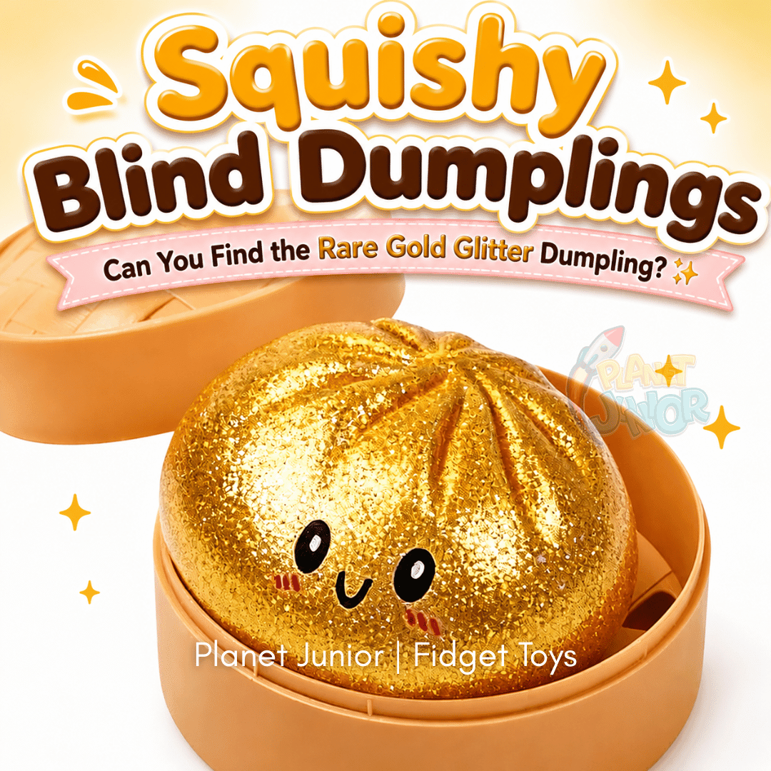 Mini Glitter Dumpling Squishy with Imported Maltos – Mystery Blind Bun