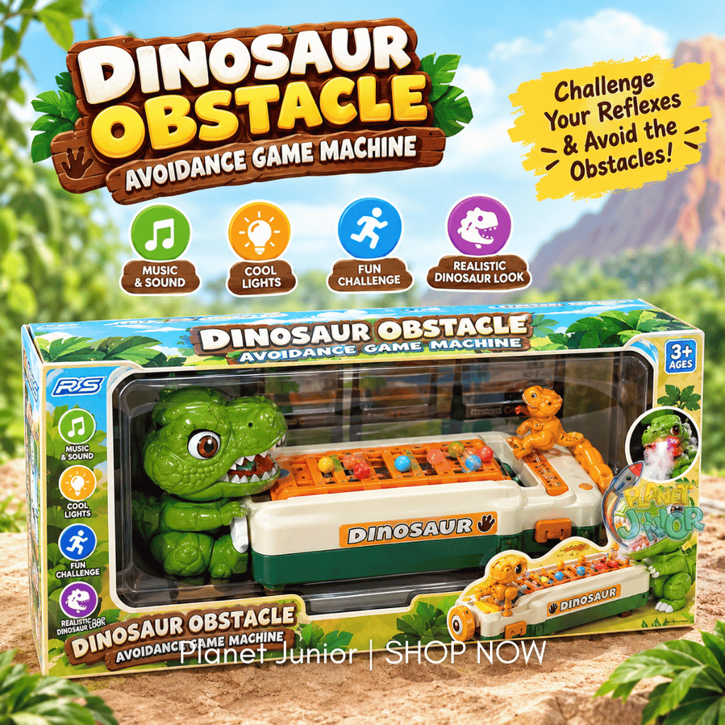 🦖 Dinosaur Obstacle Avoidance Game – Interactive Electronic Dino Playset