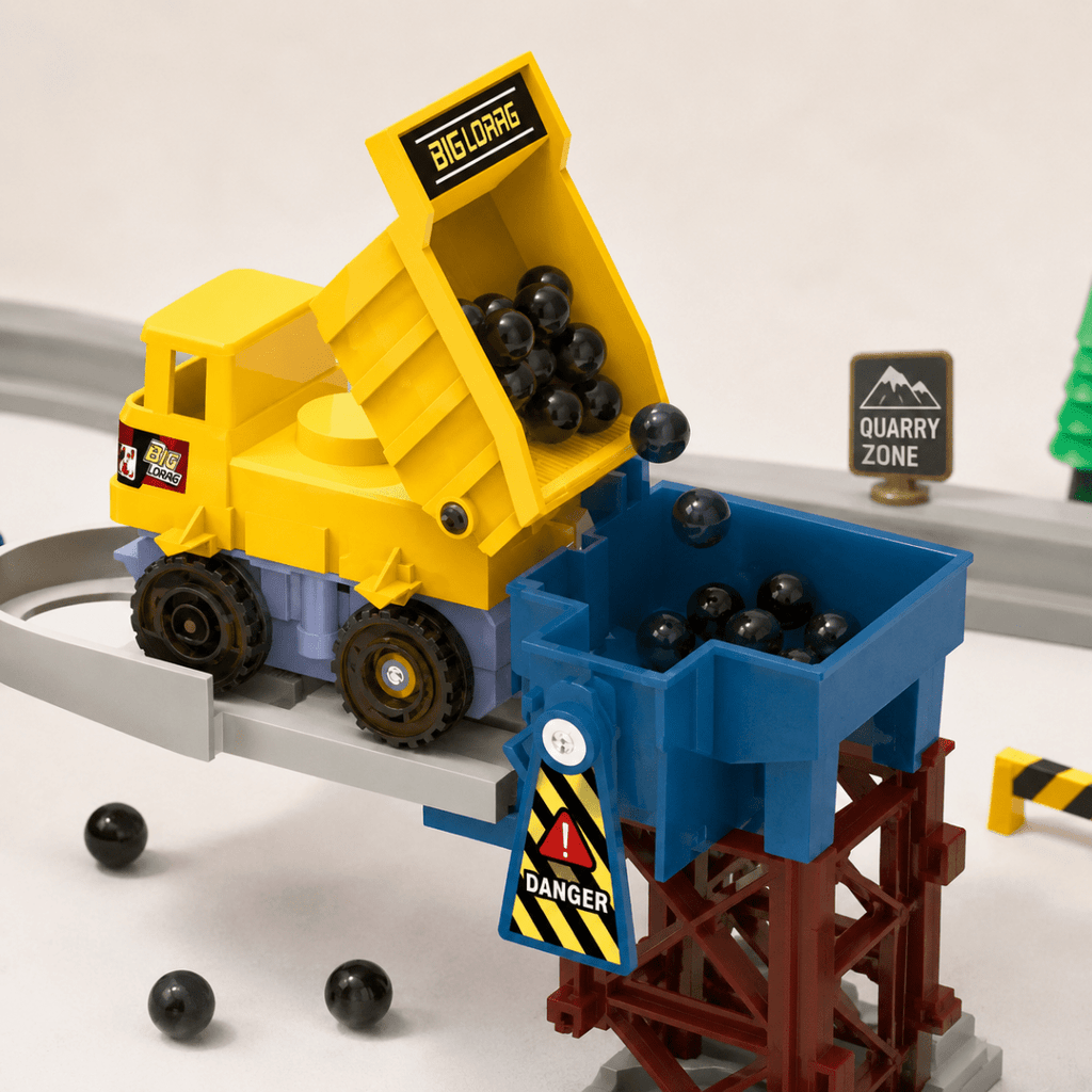 🚧 Construction Quarry Engineering Track Set