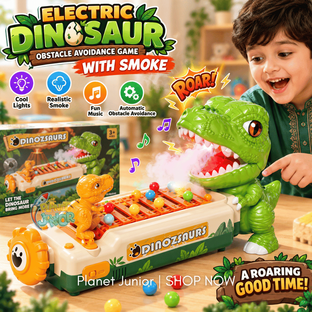 🦖 Dinosaur Obstacle Avoidance Game – Interactive Electronic Dino Playset
