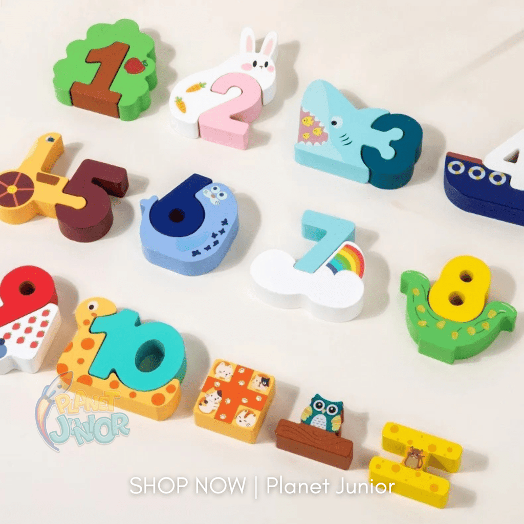 Digital Pair Building Number Blocks for Kids