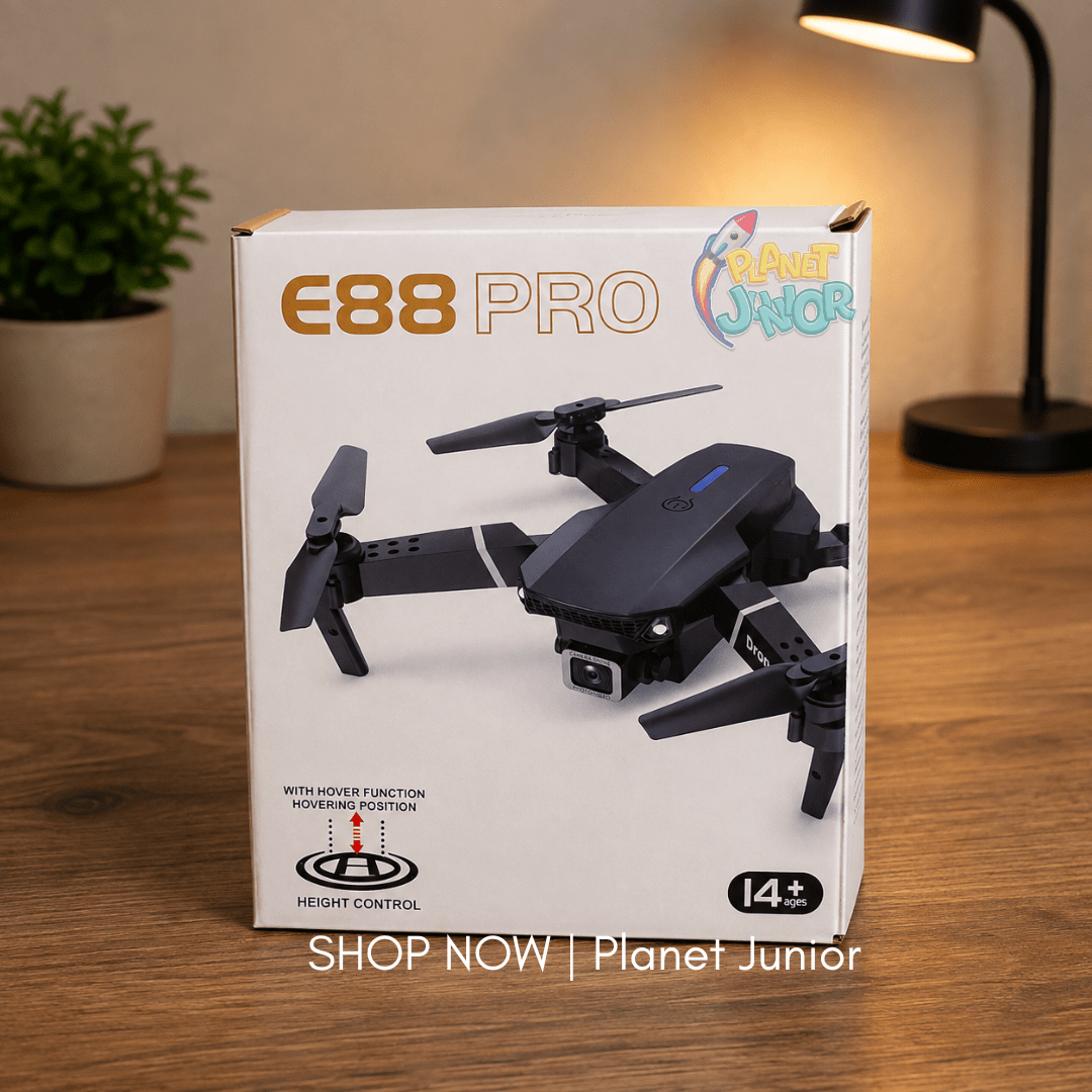 E88 Pro Foldable Camera Drone with Hover & Height Control