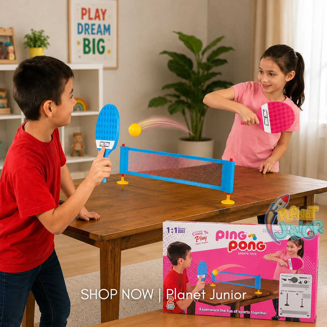 Kids Table Tennis Ping Pong Set with Net