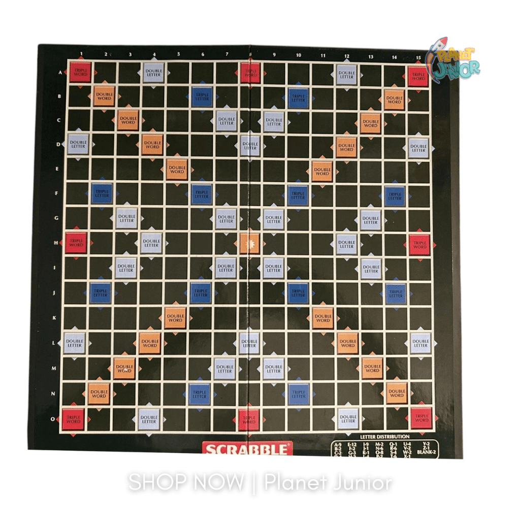 Marvel-Themed Scrabble Word Board Game for 2–4 Players