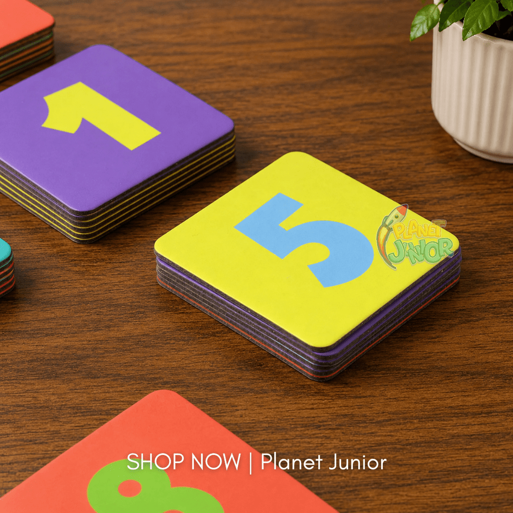 36 PCS Number Pairing Memory & Matching Card Game for Kids