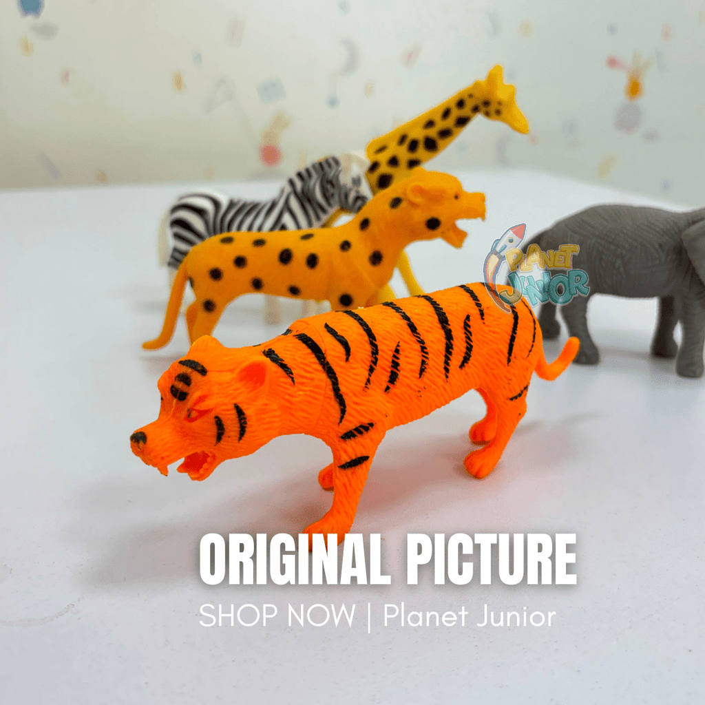 Realistic Wild Animal Figures Set – Safari & Jungle Animals for Kids