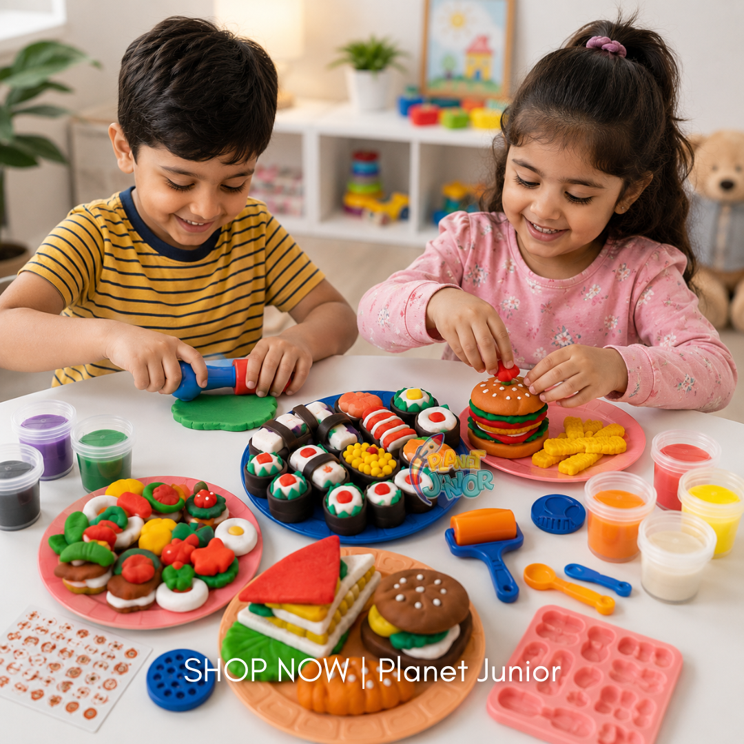Tasty Food Magic Dough Creative Play Set
