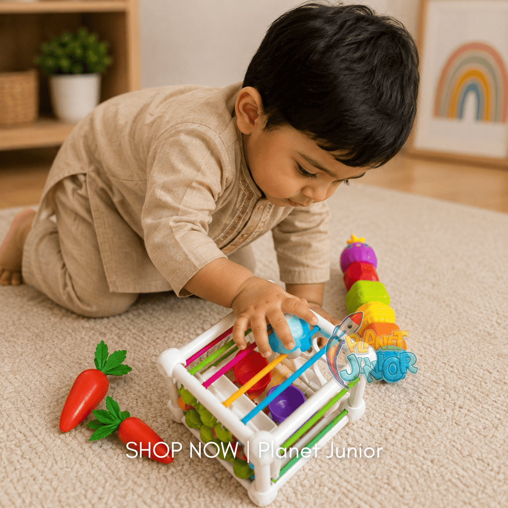 Multifunction Shape Sorting Cube – Colorful Matching & Sensory Activity Toy
