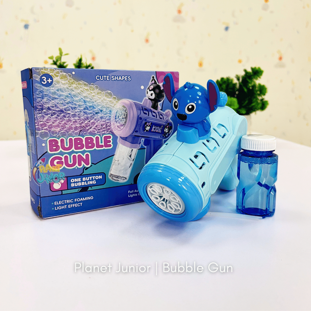 Stitch Multi-Bubble Gun with Light Effects
