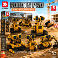 Robots Pro 5-in-1 Remote Control Building Set