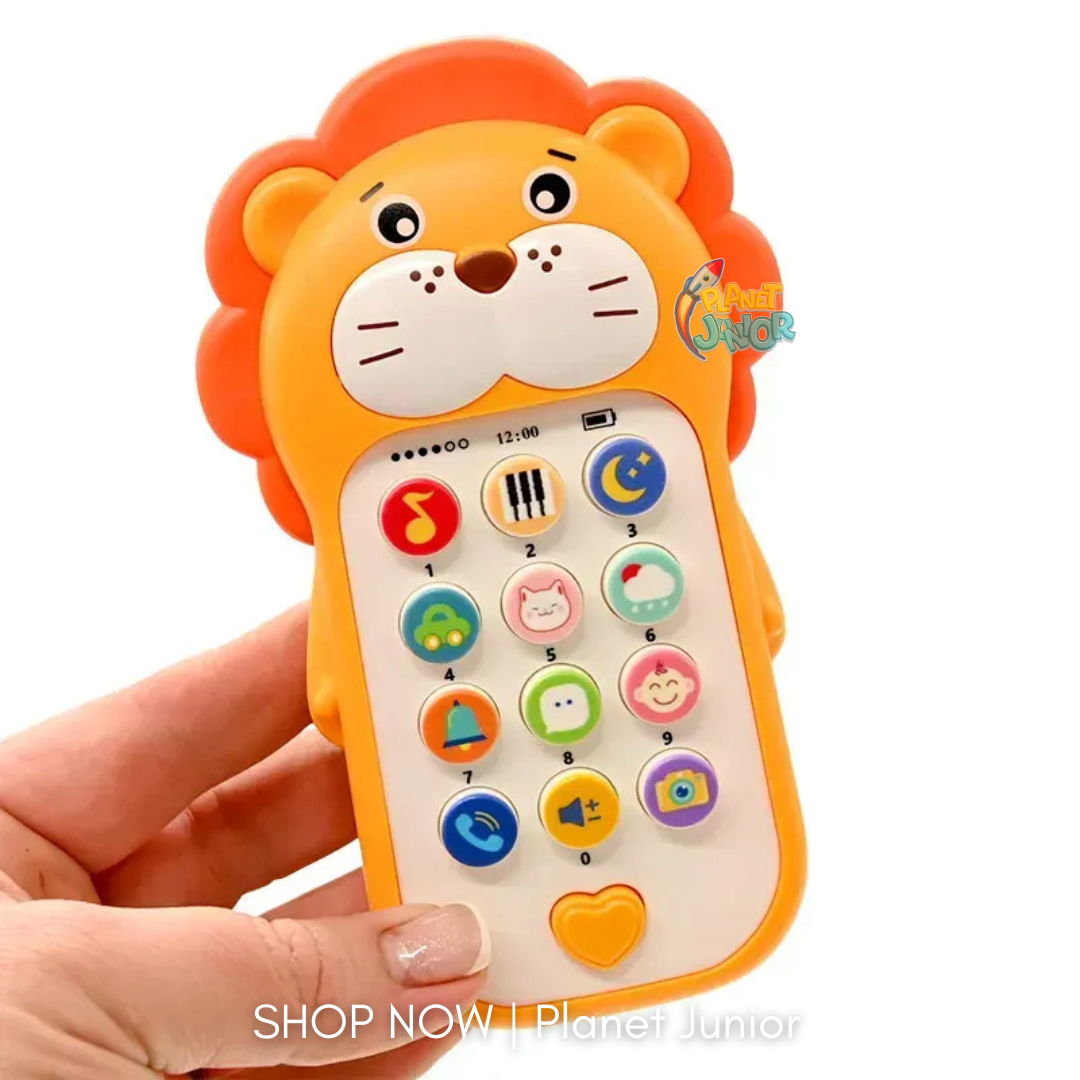 Huanger Lion Musical Learning Phone for Babies