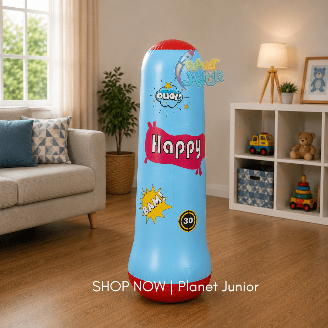 Kids Inflatable Punching Tower – Active Boxing & Exercise | 5Ft