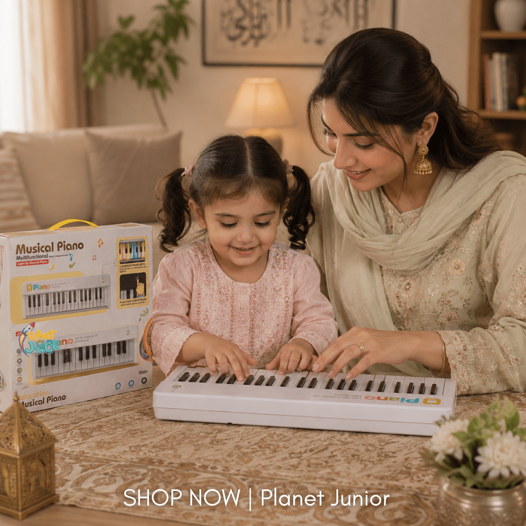 Kids Musical Piano Keyboard with Dazzling Lights & 32 Keys