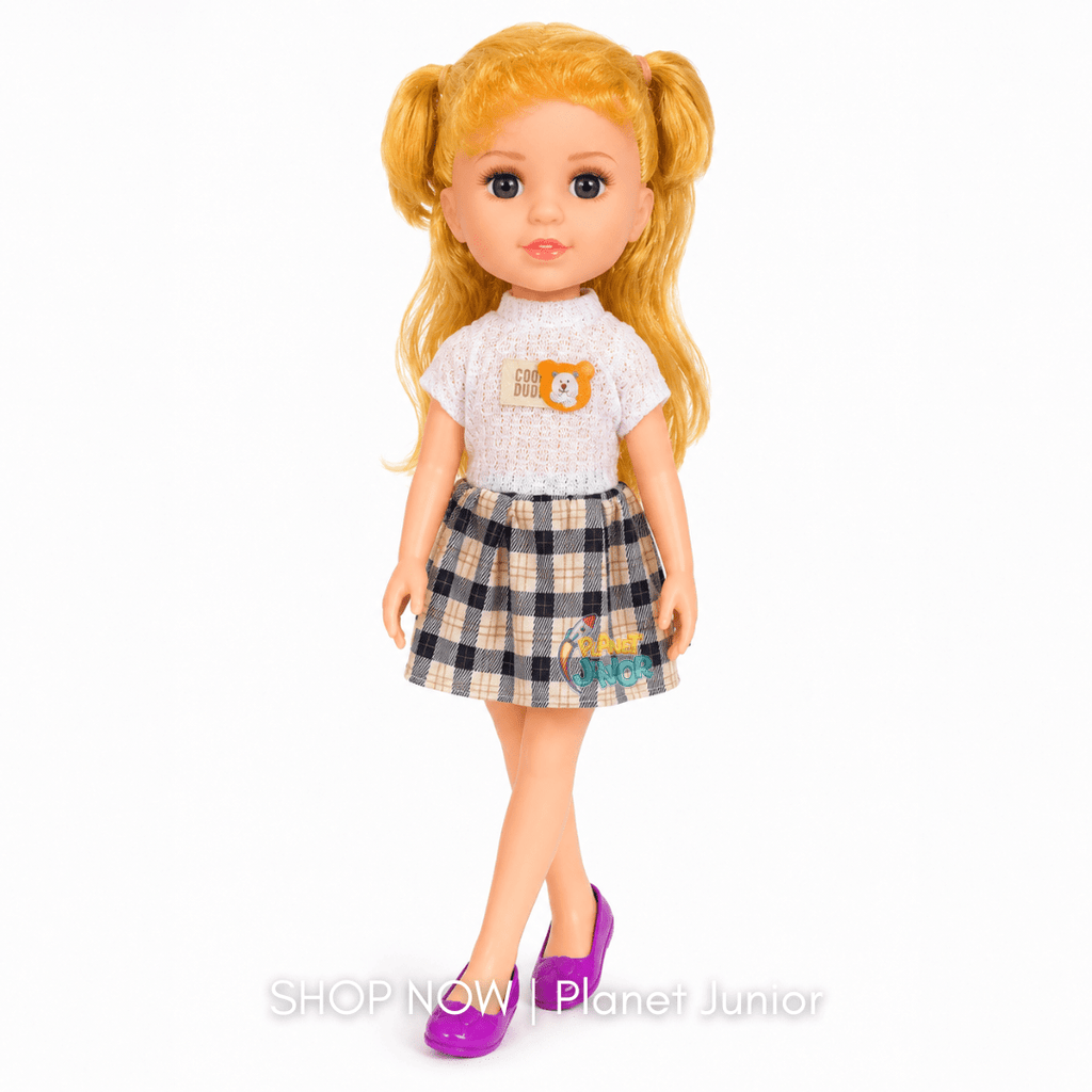 Jelena Fashion Doll with Long Blonde Hair | 1 Pcs