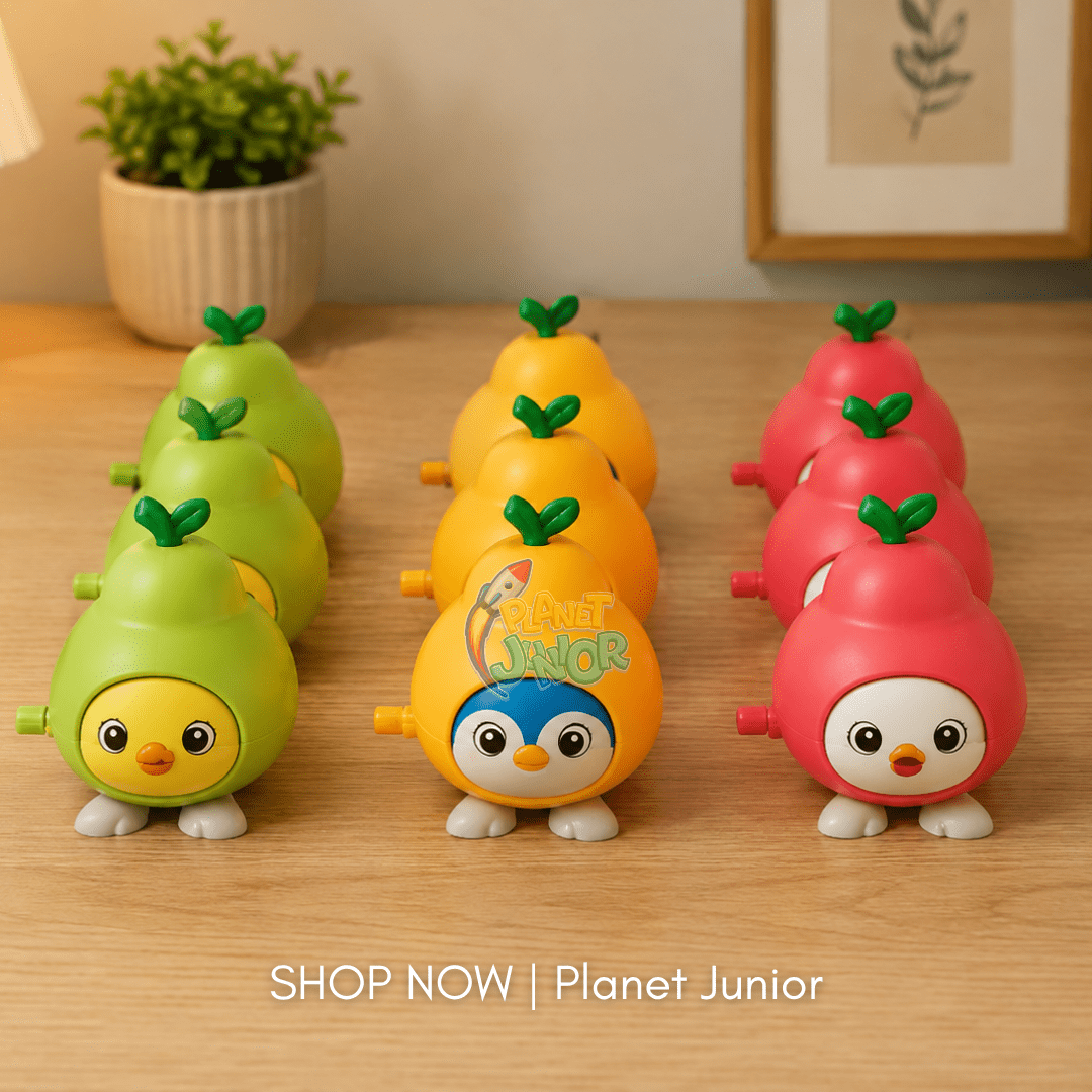 Wind-Up Jumping Hopping Dolls – Cute Clockwork Moving Toys for Kids | 1 Pcs