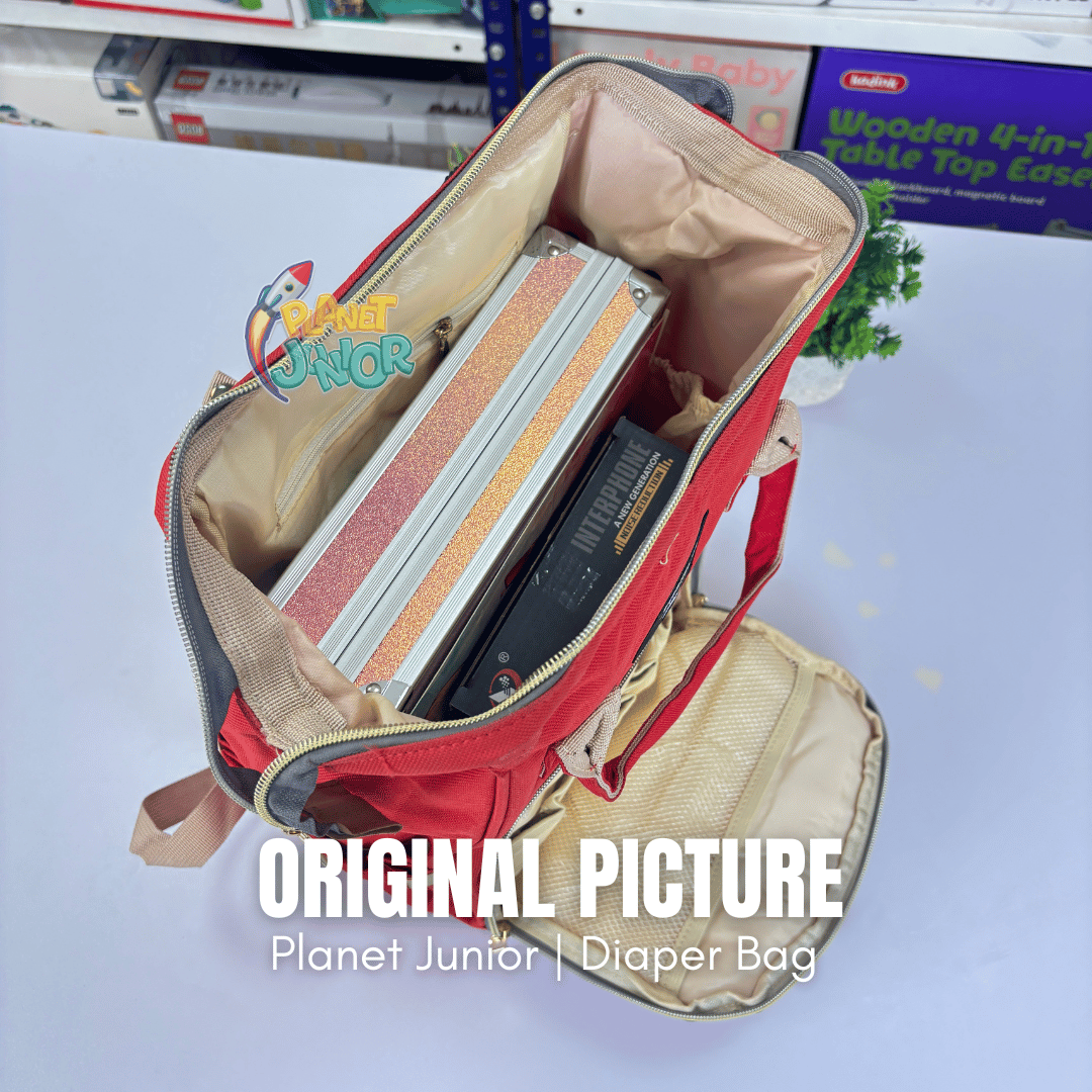 Multi-Functional Mommy Backpack – Large Capacity Diaper Bag with Cute Bunny Design