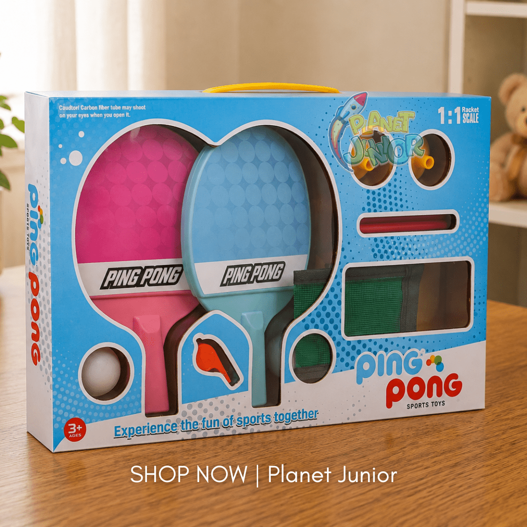 Kids Table Tennis Ping Pong Set with Net