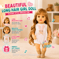Beautiful Long Hair Girl Doll with Bunny Outfit & Decorative Gift Box
