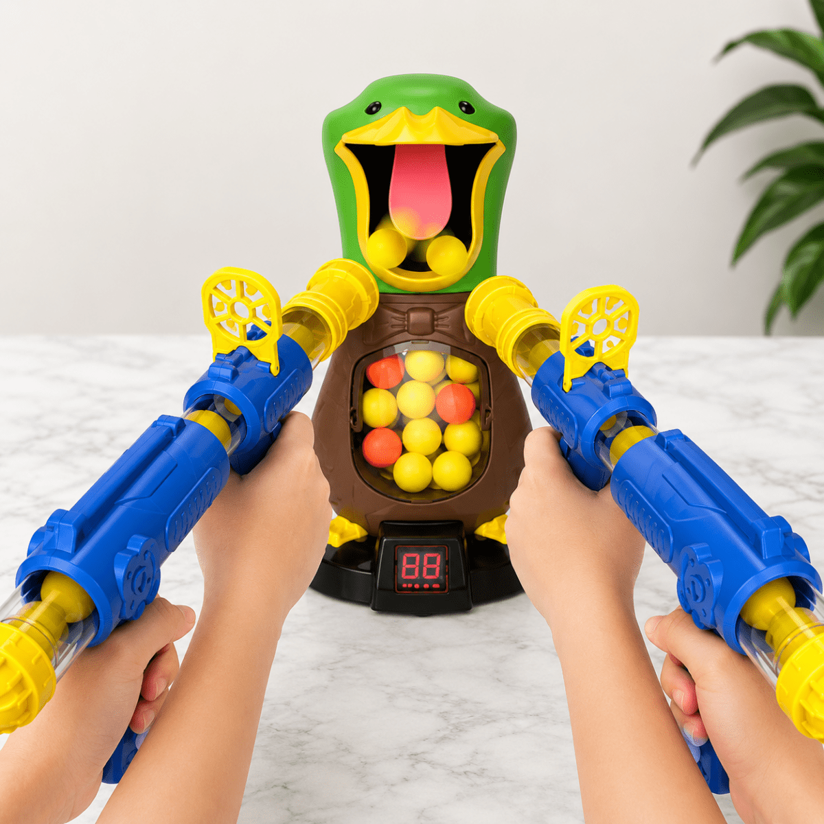 Duck Target Shooting Game with Moving Duck & LED Scoreboard