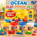 Color Mud Soft Slime Play Dough Set – 4 Color Stretchy Sensory Dough Cups for Kids