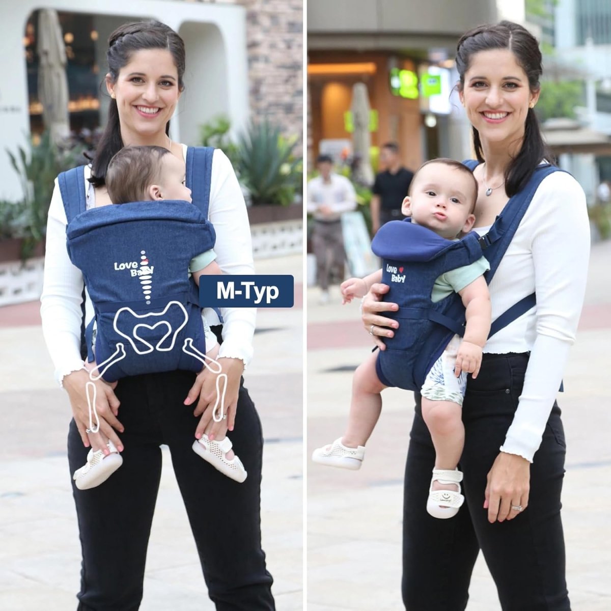 3-in-1 Baby Carrier – Safe, Comfortable & Easy to Wear