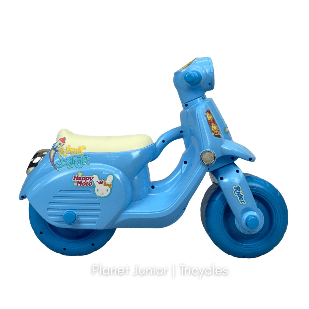 🛵 Happy Moto Kids Foot-to-Floor Balance Bike