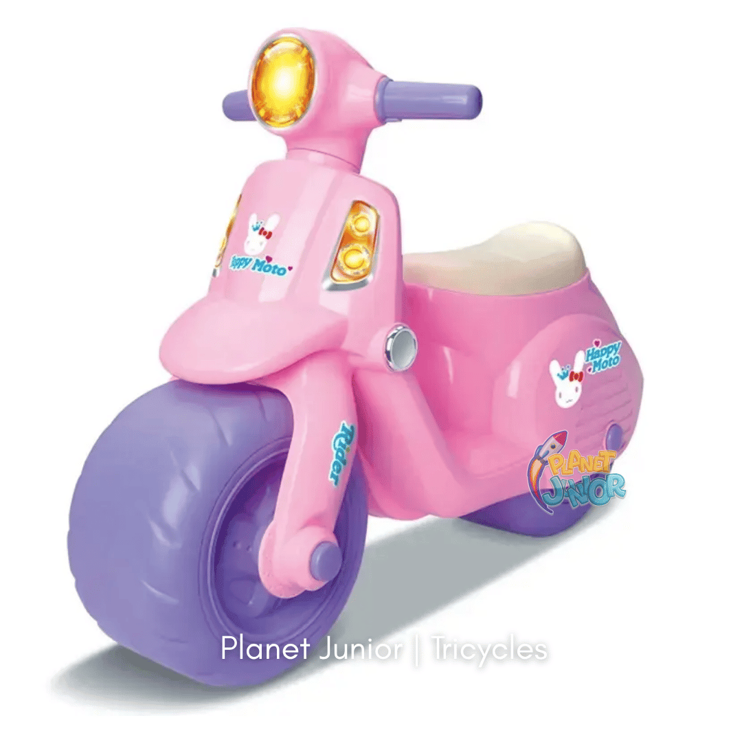 🛵 Happy Moto Kids Foot-to-Floor Balance Bike