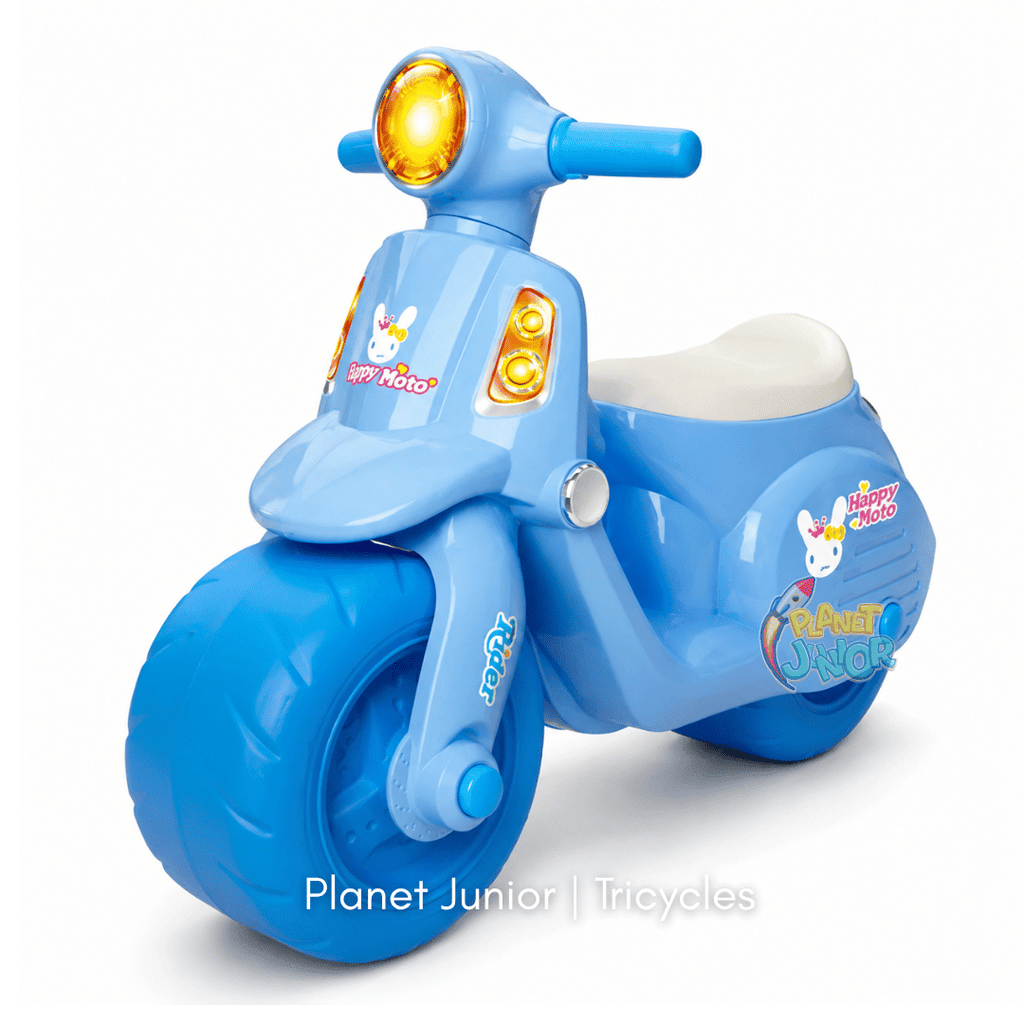 🛵 Happy Moto Kids Foot-to-Floor Balance Bike