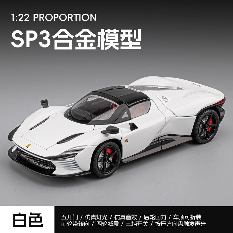 Ferrari Daytona SP3 1:24 Die-Cast Alloy Model Car