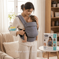 👶 Chicco Baby Carrier – Ergonomic M & C Shape Design, Soft Support, Adjustable Straps & Waist Belt