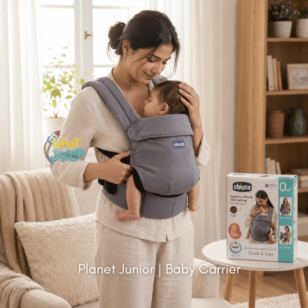 👶 Chicco Baby Carrier – Ergonomic M & C Shape Design, Soft Support, Adjustable Straps & Waist Belt
