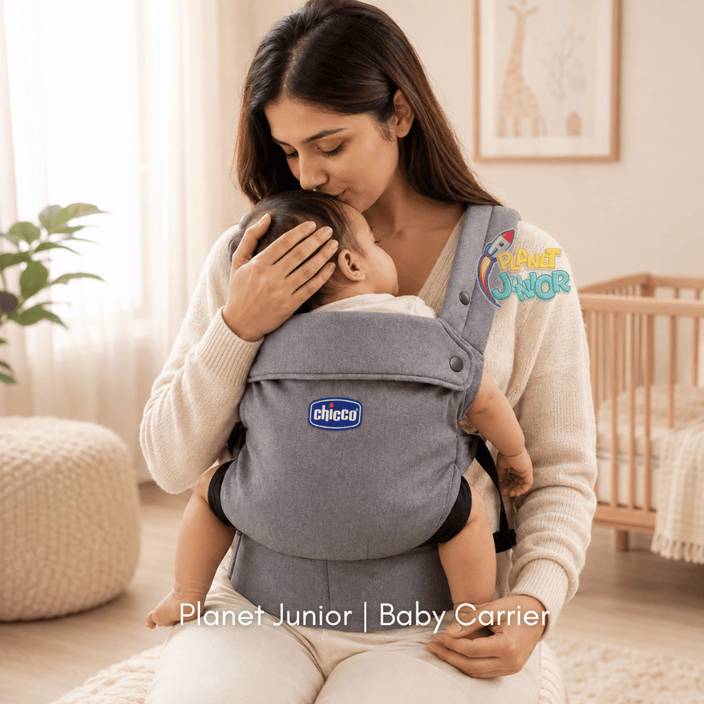 👶 Chicco Baby Carrier – Ergonomic M & C Shape Design, Soft Support, Adjustable Straps & Waist Belt