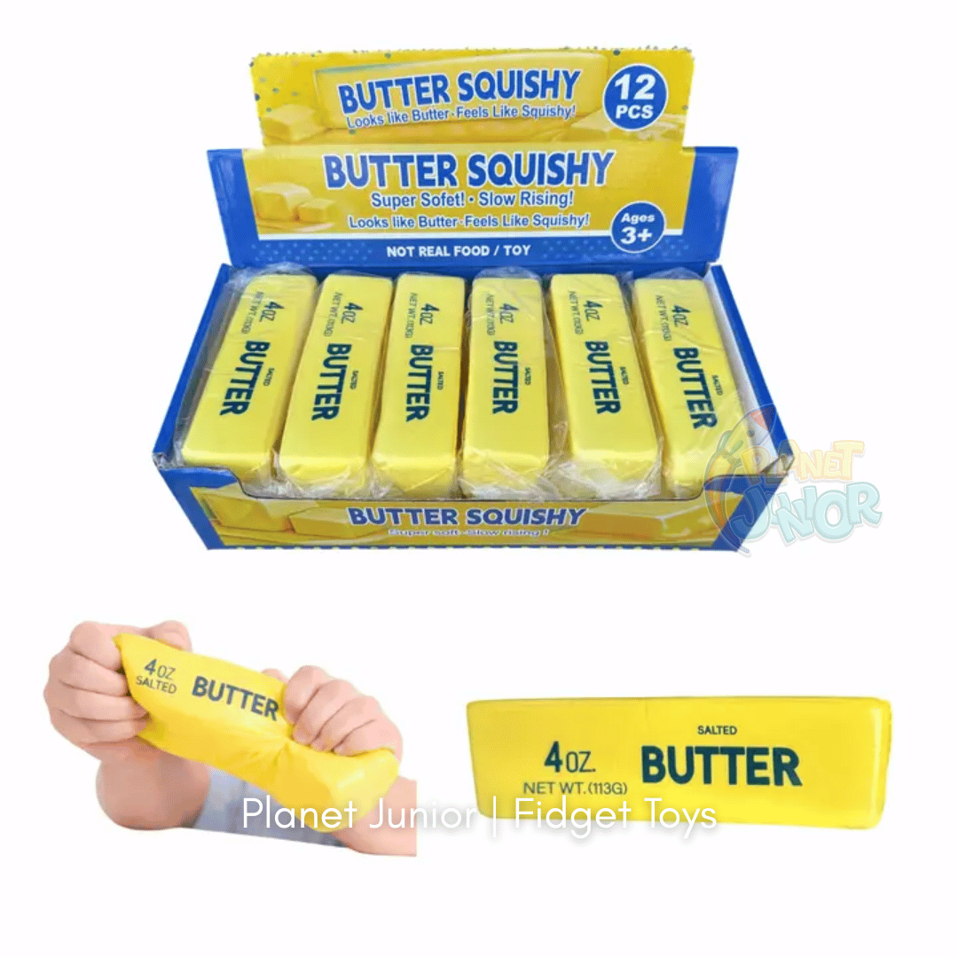 Squishy Realistic Butter Stick – Super Soft Slow-Rising Sensory Toy | 1 Pc