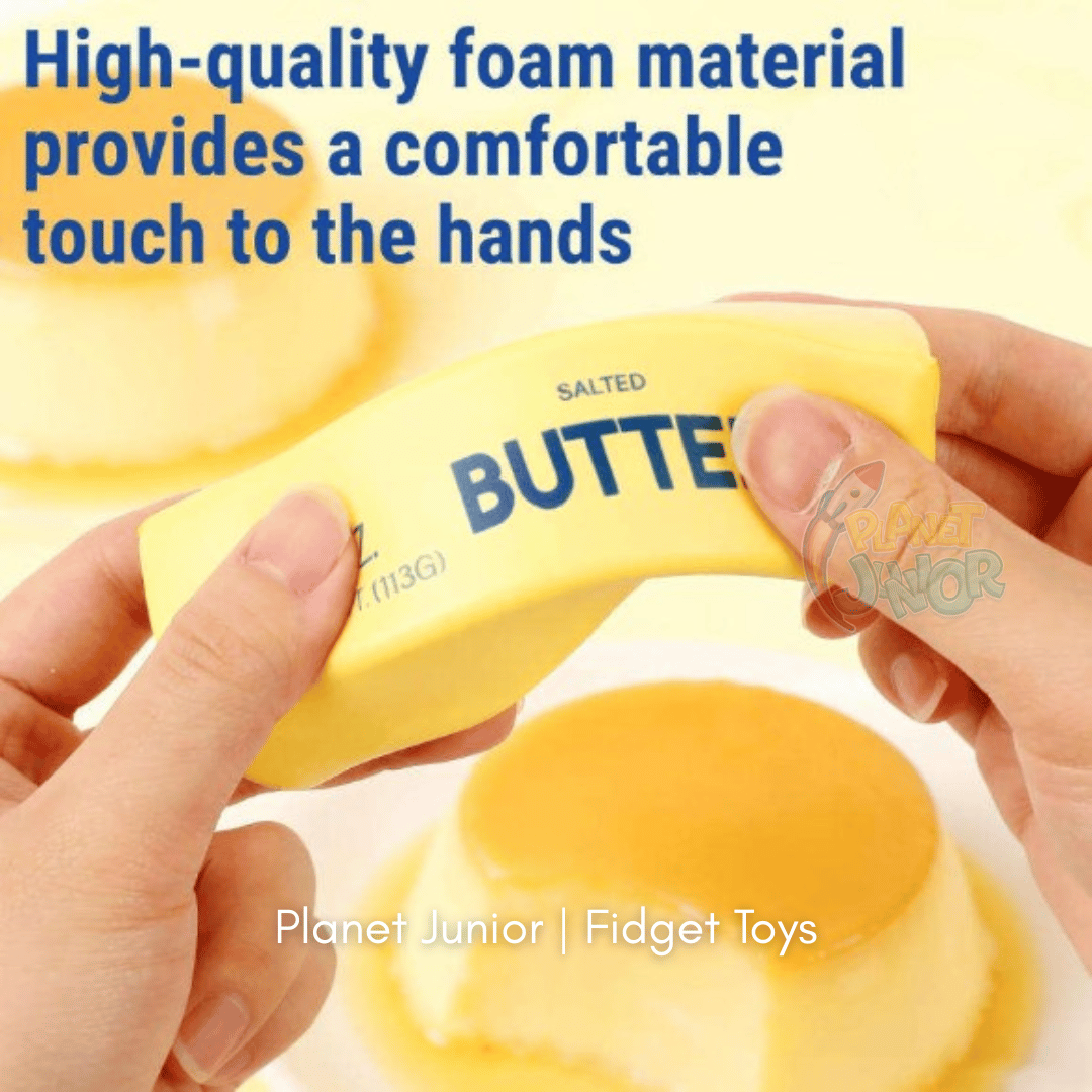 Squishy Realistic Butter Stick – Super Soft Slow-Rising Sensory Toy | 1 Pc