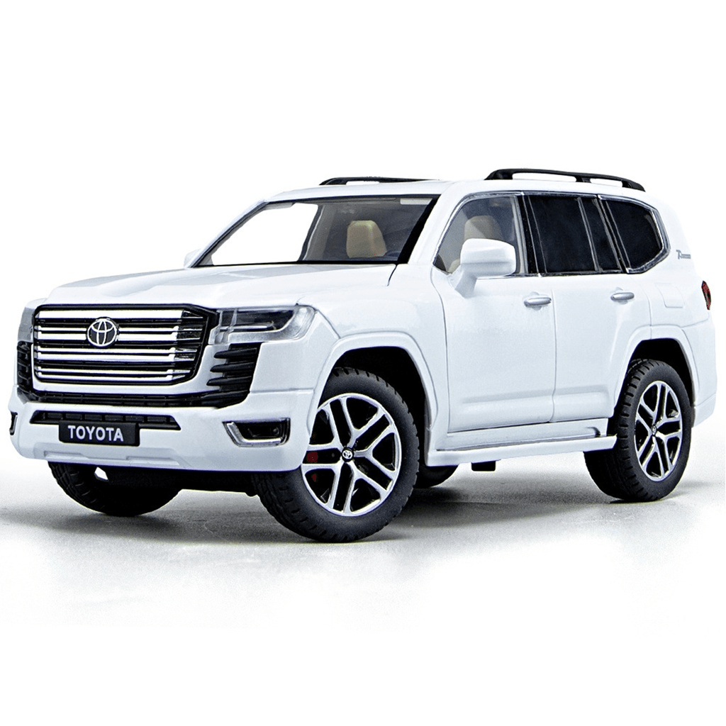 1:24 Toyota Land Cruiser LC300 Diecast Alloy Model Car – Light & Sound Edition