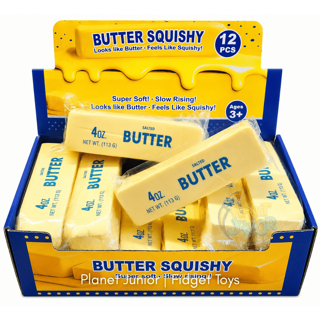 Squishy Realistic Butter Stick – Super Soft Slow-Rising Sensory Toy | 1 Pc
