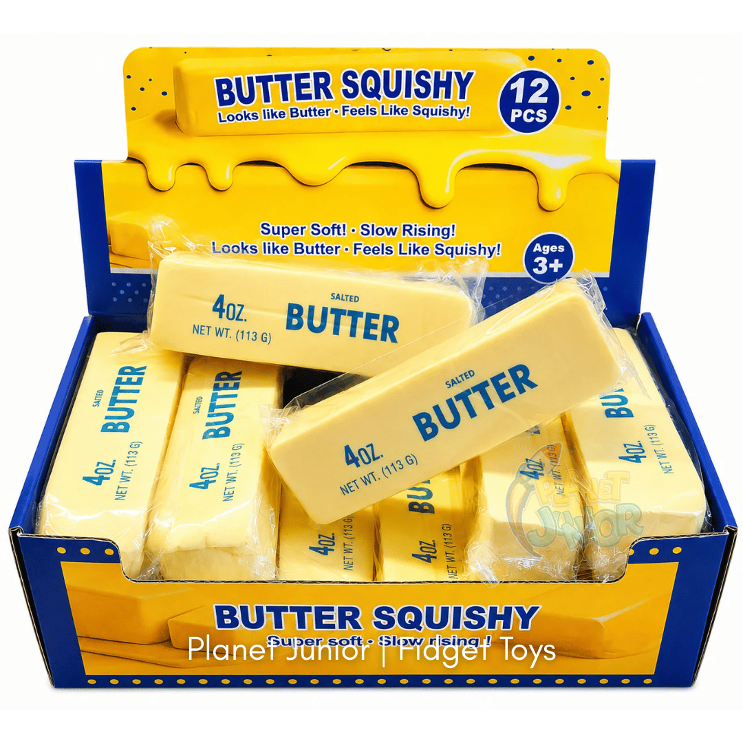 Squishy Realistic Butter Stick – Super Soft Slow-Rising Sensory Toy | 1 Pc