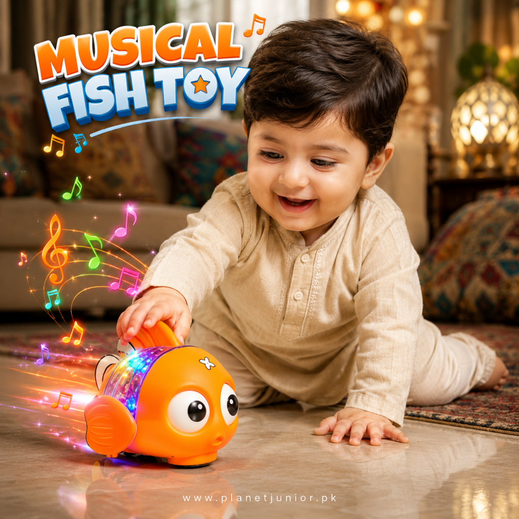 Cute Musical Fish for Kids – Interactive Sound & Melody Companion