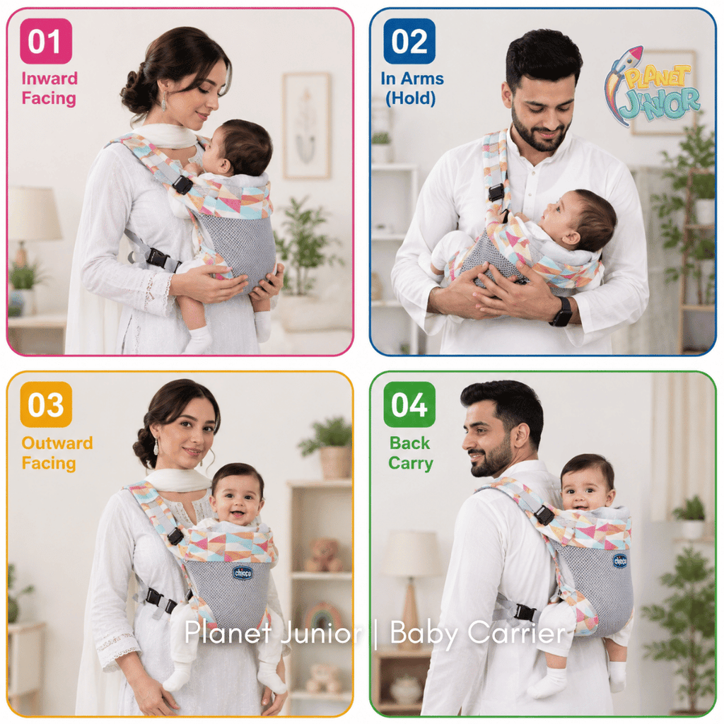 Chicco Soft & Dream Baby Carrier – 3-in-1 Ergonomic Baby Carrier