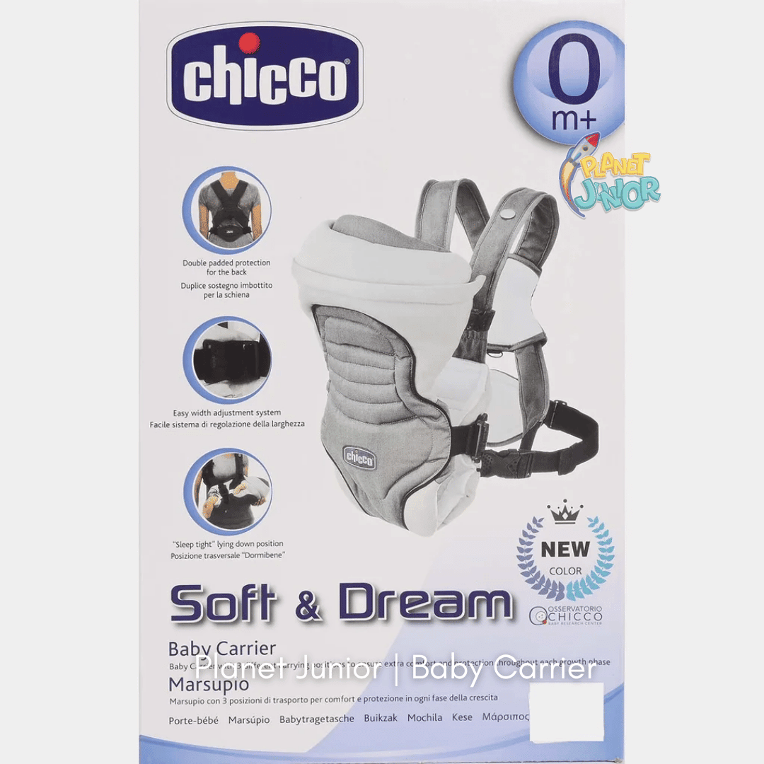 Chicco Soft & Dream Baby Carrier – 3 Position Ergonomic Carrier