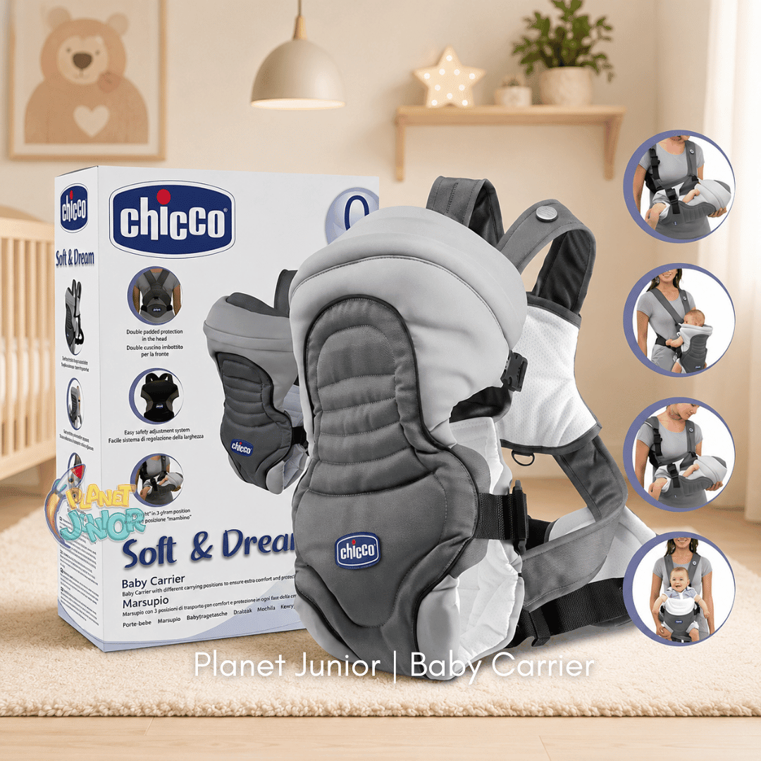 Chicco Soft & Dream Baby Carrier – 3 Position Ergonomic Carrier