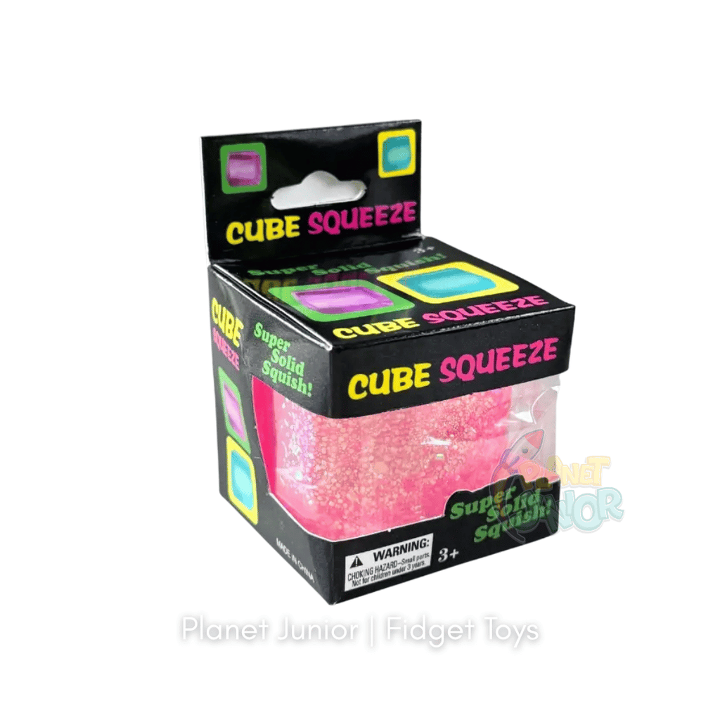Super Squish Glitter Squeeze Cube | 1 Pc